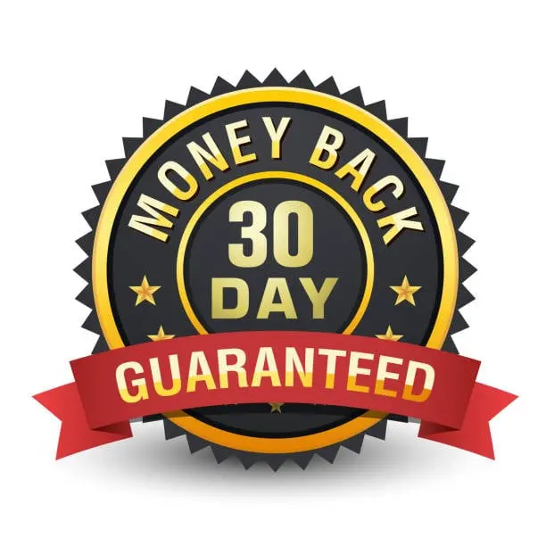 30-Day Money Back Guarantee.